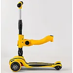 Триколісний самокат 3 в 1 Best Scooter ST-16801 Жовтий