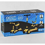 Трехколесный самокат-велобег 3 в 1 Best Scooter BS-27018 Синий