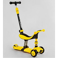 Триколісний самокат-велобіг 3 в 1 Best Scooter BS-38804 Яскра