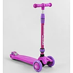 Триколісний самокат-велобіг 3 в 1 Best Scooter BS-26566 Фіолетовий
