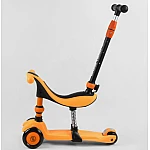 Триколісний самокат-велобіг 3 в 1 Best Scooter BS-50584 Жовтий