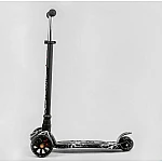 Детский трехколесный самокат Best Scooter Maxi S-10911 Черно-белый
