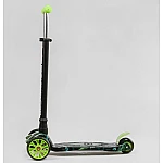 Детский трехколесный самокат Best Scooter Maxi S-12309 Темно-зеленый