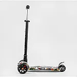 Триколісний самокат зі знімним кермом Best Scooter Maxi S-11405 Кольоровий