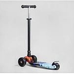 Триколісний самокат зі знімним кермом Best Scooter Maxi S-10808 Вогонь та лід