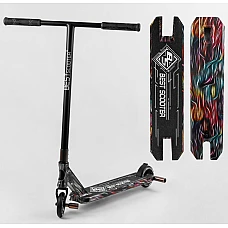 Трюковий самокат з принтом Best Scooter BS-99717 Кольоровий