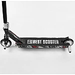 Трюковий самокат з принтом Best Scooter BS-77101 Сірий