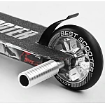 Трюковий самокат з принтом Best Scooter BS-77101 Сірий