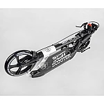 Двоколісний самокат з фарою та двома амортизаторами Best Scooter 10041-W Білий