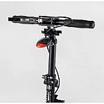 Двоколісний самокат з фарою та амортизатором Best Scooter L-21044 Червоний