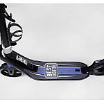 Двоколісний самокат з фарою та амортизатором Best Scooter L-50267 Синій