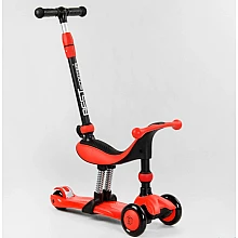Триколісний самокат-велобіг 3 в 1 Best Scooter BS-71899 Черво