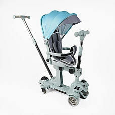 Дитячий самокат 5 в 1 Skyper BL-61020 Блакитний