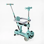 Детский самокат 5 в 1 Skyper BL-94617 Бирюзовый