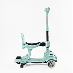 Детский самокат 5 в 1 Skyper BT-12240 Бирюзовый