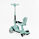 Детский самокат 5 в 1 Skyper BT-12240 Бирюзовый