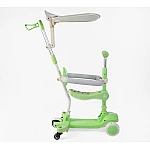Детский самокат 5 в 1 Skyper BT-52309 Зеленый