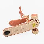 Детский самокат 3 в 1 Skyper DL-145-12 Оранжевый