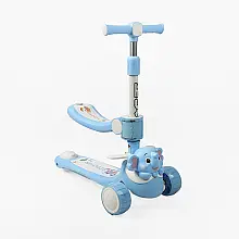 Дитячий самокат 3 в 1 Skyper EF-3466-46 Блакитний