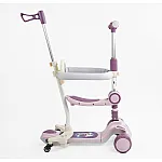 Дитячий самокат 5 в 1 Skyper GH-31692 Рожевий
