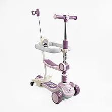 Дитячий самокат 5 в 1 Skyper GH-31692 Рожевий