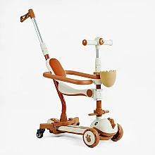 Детский самокат 5 в 1 Skyper GL-09077 Коричневый