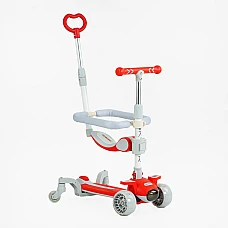 Дитячий самокат 5 в 1 Skyper J-08328 Червоний