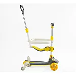 Дитячий самокат 5 в 1 Skyper J-69300 Жовтий