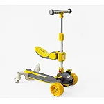 Дитячий самокат 5 в 1 Skyper J-69300 Жовтий