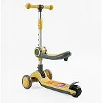 Дитячий самокат 3 в 1 Skyper JT-38754 Жовтий