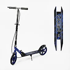 Дитячий двоколісний самокат Skyper Neon N-43670 Синій