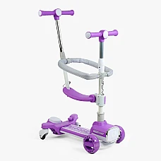 Дитячий самокат 5 в 1 Skyper PY-66189 Фіолетовий