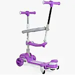 Детский самокат 5 в 1 Skyper PY-66189 Фиолетовый