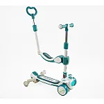 Детский самокат 5 в 1 Skyper RT-12615 Бирюзовый