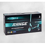 Самокат з ручним гальмом та анодованим фарбуванням Skyper Range S-25562 Рожевий