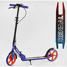 Дитячий самокат з ручним гальмом Skyper Rendal NL-11299 Синій