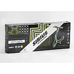Детский самокат с ручным тормозом Skyper Sirius S-70107 Розовый с бирюзовым
