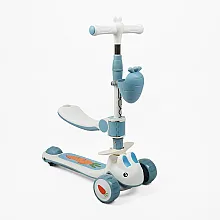 Детский самокат 3 в 1 Skyper T-9892/40 Голубой
