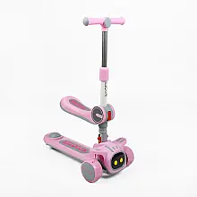 Детский самокат 3 в 1 Skyper YL-0556/88 Розовый