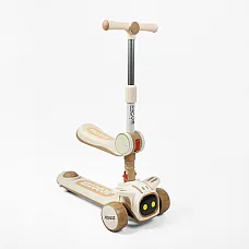Детский самокат 3 в 1 Skyper YL-0370/93 Бежевый