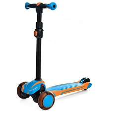 Триколісний самокат Scooter Maxi X1-BLY Синій з жовтим