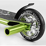 Трюковий самокат з алюмінієвими дисками Best Scooter (53442) Зелений