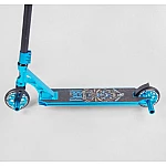 Трюковый самокат с алюминиевыми дисками Best Scooter (53480) Синий