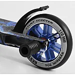 Трюковый самокат с алюминиевой декой Best Scooter (74609) Синий
