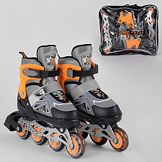 Детские ролики Best Roller (размер 30-33) 6202-S Оранжевый