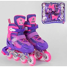Детские ролики Best Roller (размер 30-33) 10033-S Фиолетовый
