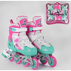 Детские ролики Best Roller (размер 30-33) 60048-S Бирюзовый