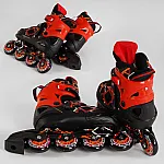 Детские ролики Best Roller (размер 35-38) 1189-M Красный с черным