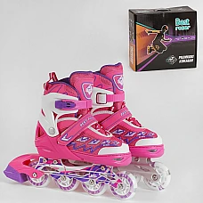 Детские ролики Best Roller (размер 38-42) 33169-L Розовый