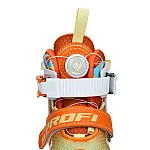 Детские ролики Prof1 Roller (размер 27-30) A 4156-XS-OR Белый с оранжевым